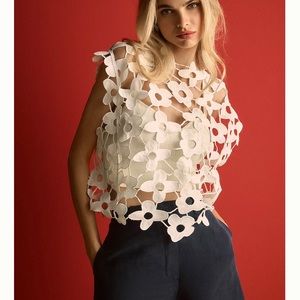 ISO Maeve Lace Floral Vest